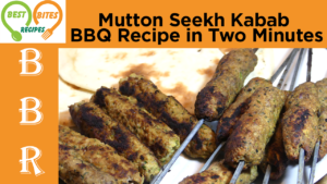 Mutton Seekh Kabab on BBQ Machine in Two Minutes