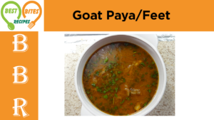 Goat Paya/feet special Punjabi  style Recipe |